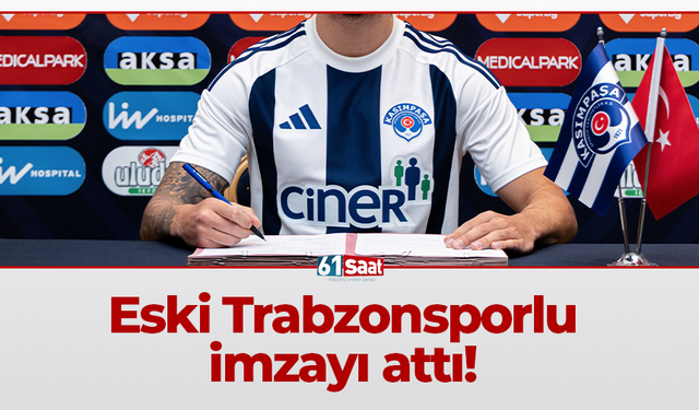 Eski Trabzonsporlu imzayı attı!