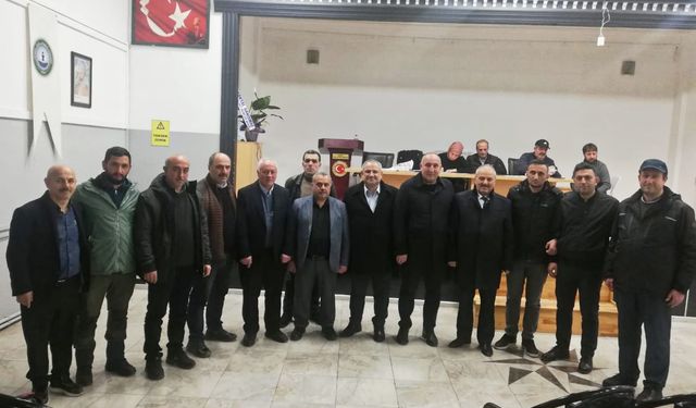 Maçka Şoförler Odasında genel kurul yapıldı