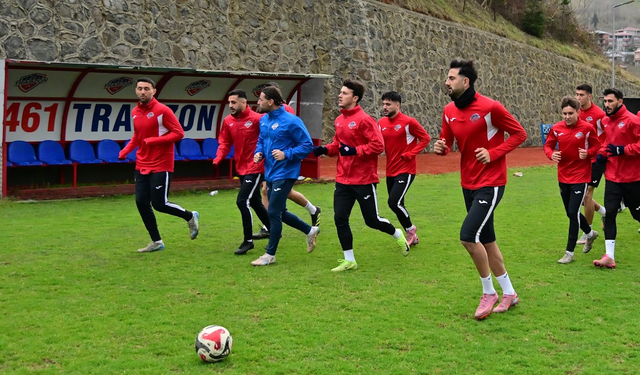 KCT 1461 Trabzon FK'da 68 Aksaray Belediye Spor maçı hazırlıkları sürüyor
