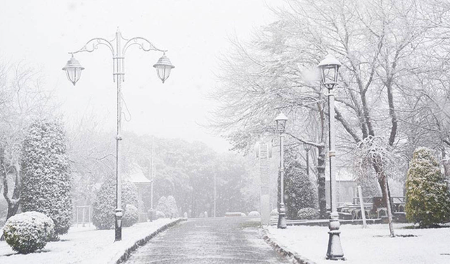 İstanbul’da kar alarmı!