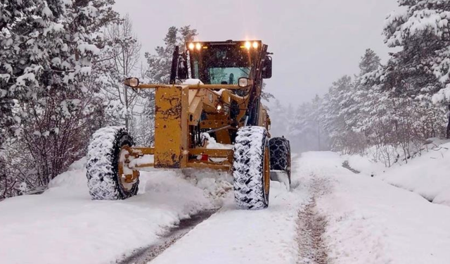Giresun’da 367 köy yolu ulaşıma kapandı!
