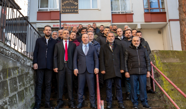 Trabzon Şoförler Odası seçimleri öncesi yoğun saha mesaisi