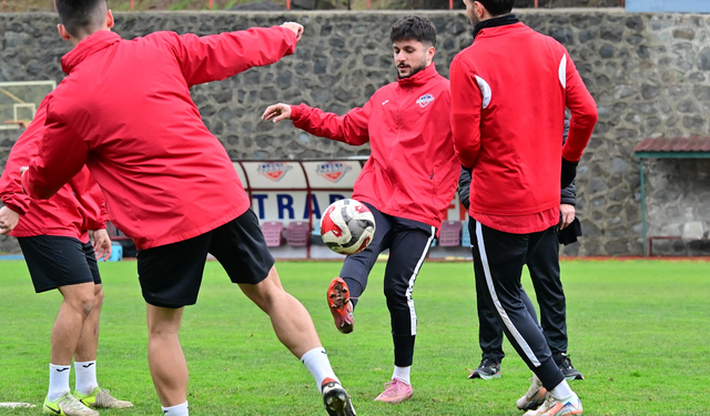 Trabzon ekibi Bursaspor'a hazırlanıyor