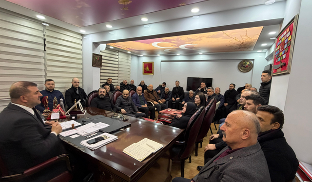 MHP Trabzon il yönetimi olağan toplantısı gerçekleşti