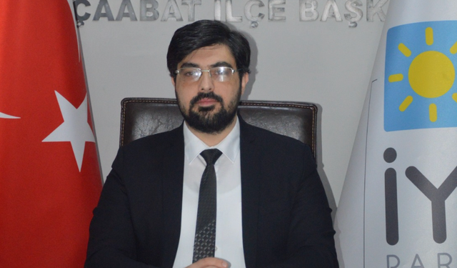 İYİ Parti Akçaabat'tan Türk Bayrağı hassasiyeti...