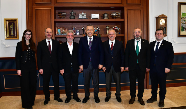 TTB’den Vali Tahir Şahin’e hayırlı olsun ziyareti