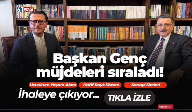 Başkan Genç müjdeleri sıraladı! İhaleye çıkıyor...