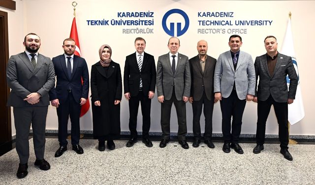 Anahtar Parti Trabzon İl Başkanı Köse’den Rektör Çuvalcı’ya Ziyaret