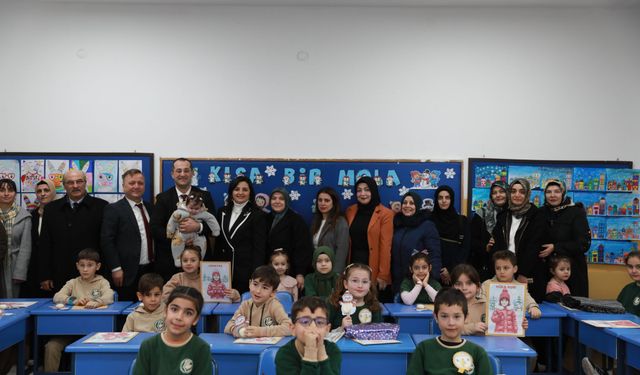 Başkan Ekim öğrencilerin karne heyecanına ortak oldu