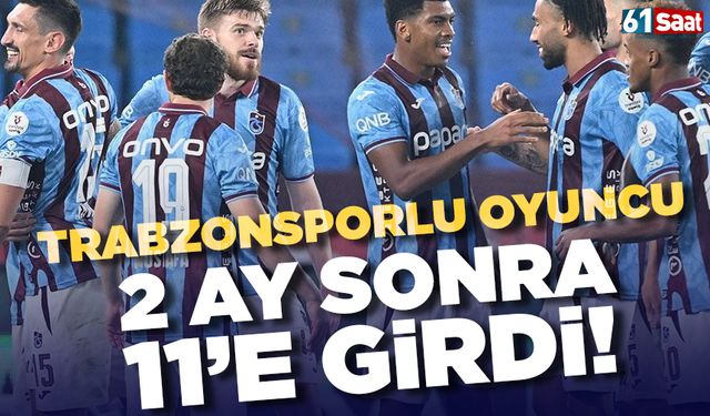 Trabzonsporlu isim 2 Ay Sonra 11’de! Tekke’den Gaziantep Deplasmanında Üçlü Savunma Hamlesi