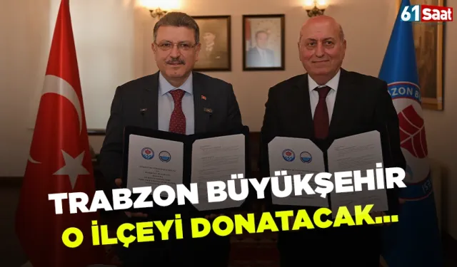 Trabzon Büyükşehir, o ilçeyi parklarla donatacak!
