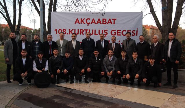 Akçaabat'ta kurtuluşun 108.yılı Ankara'da gururlandı
