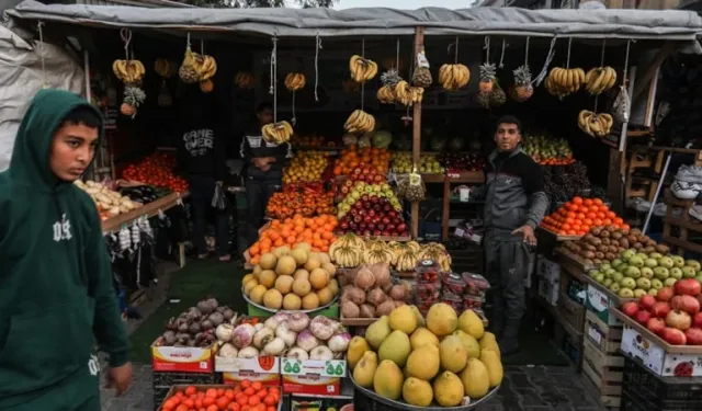 Gazze'de Ramazan'da  alışveriş  hareketliliği