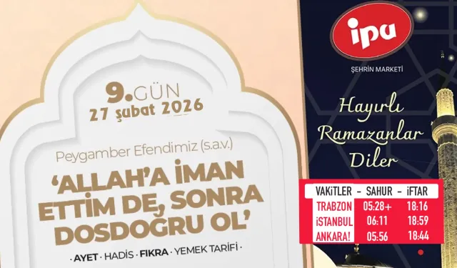 9. gün - 'Allah’a iman ettim de, sonra dosdoğru ol!'