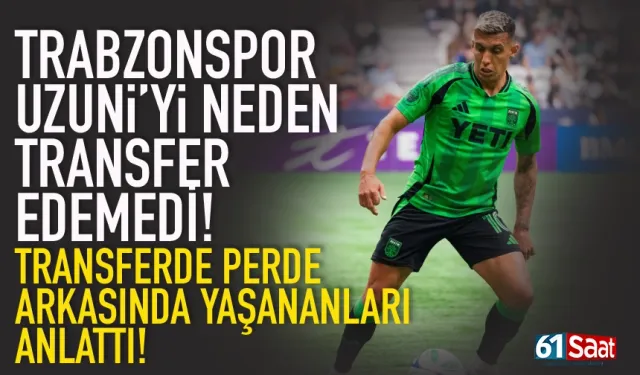 Myrto Uzuni’nin Trabzonspor’a neden transfer olamadığı belli oldu!