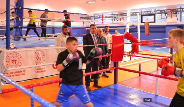 Bayburt Yeni Spor Salonu’nda antrenmanlar yoğun katılımla sürüyor