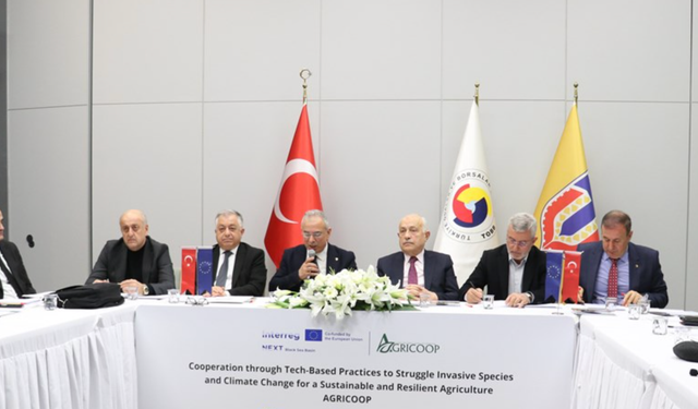 Trabzon'da tarım zararlılarına yönelik yürütülecek projenin tanıtımı yapıldı