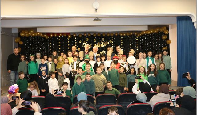 Of’ta 28 Şubat İlkokulu öğrencilerinin ramazan sevinci!