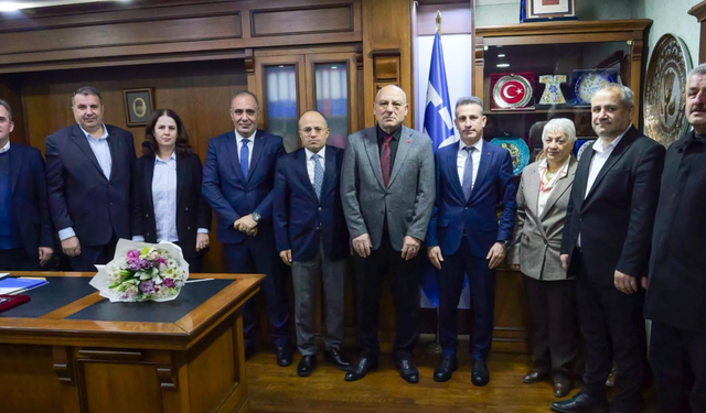 Vergi Dairesi heyetinden TESOB’a ziyaret