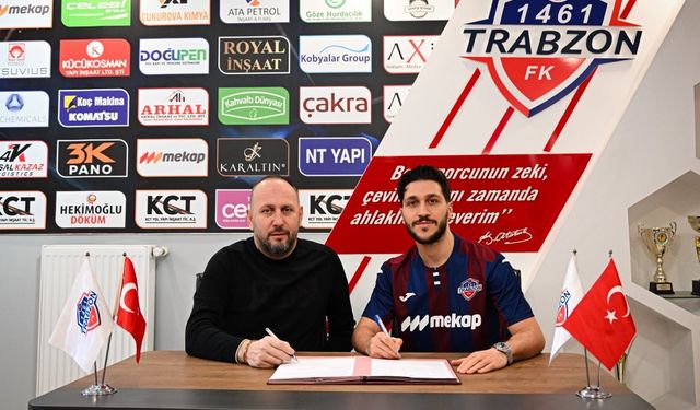 KCT 1461 Trabzon FK, Safa Kınalı ile 1,5 yıllık sözleşme imzaladı!