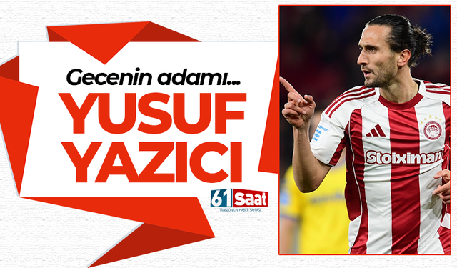 Yusuf Yazıcı, Olimypiakos'u zirveye taşıdı!