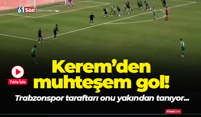 Kerem Baykuş'tan muhteşem gol!