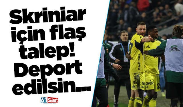 Skriniar için flaş talep! Deport edilsin...