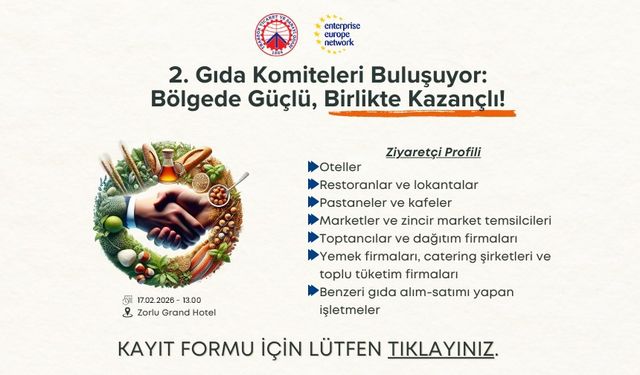 2.Gıda Komiteleri Buluşuyor: Bölgede Güçlü, Birlikte Kazançlı