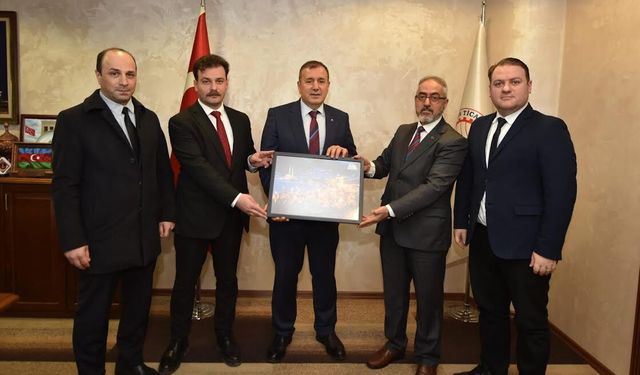 Uzungöl kış festivali için TTSO’ya teşekkür ziyareti