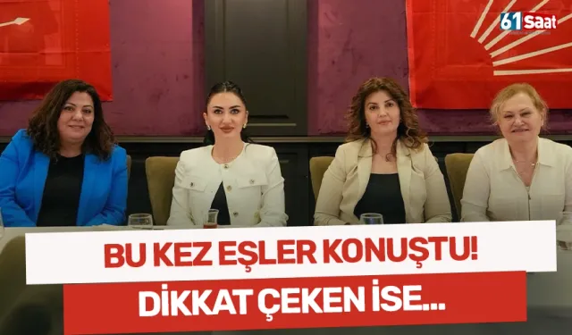 Bu kez eşler konuştu...