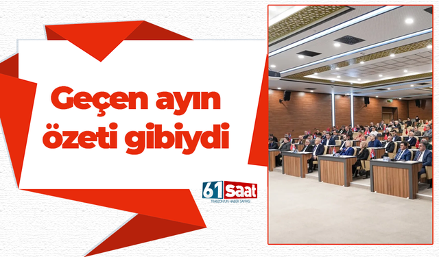 Geçen ayın özeti gibiydi