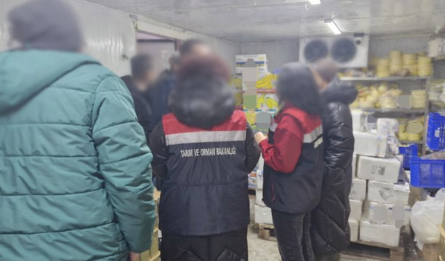 Rize’de 9 ton gıda ürününe el konuldu