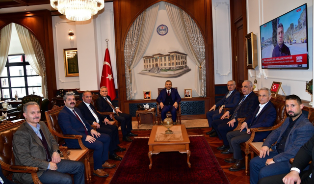 Gökhan Gedikli’den Vali Tahir Şahin’e ziyaret