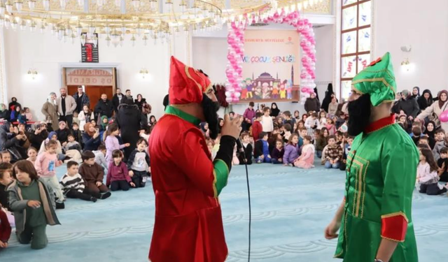 Bayburt’ta ‘Cami-Çocuk Buluşması' düzenlendi