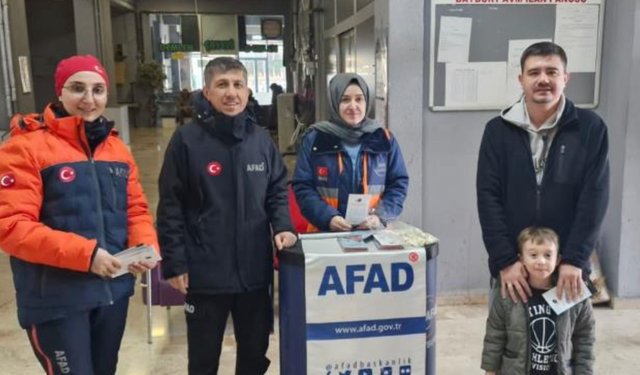 Bayburt’ta Deprem Haftası etkinlikleri tamamlandı
