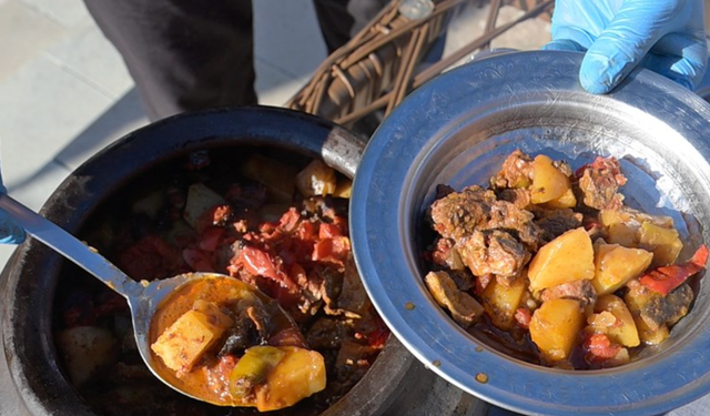 Gümüşhane’nin coğrafi işaretli lezzeti: Gudu güveci