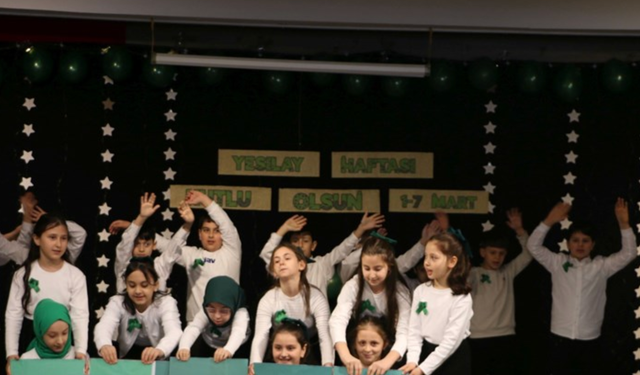 Of’ta Yeşilay Haftası etkinliği yapıldı