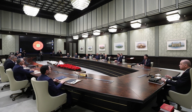 Cumhurbaşkanlığı Kabinesi toplandı