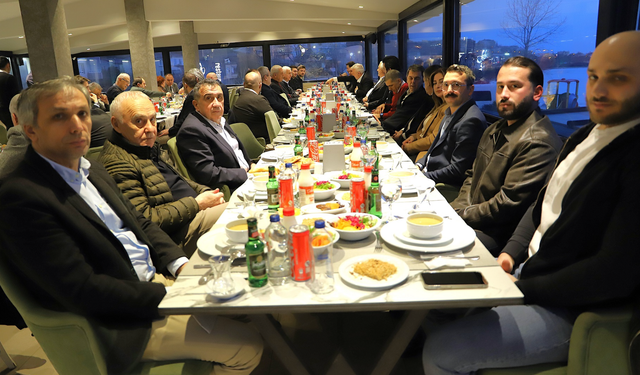İhracatçılar birliği üyeleri, iftar yemeğinde bir araya geldi!