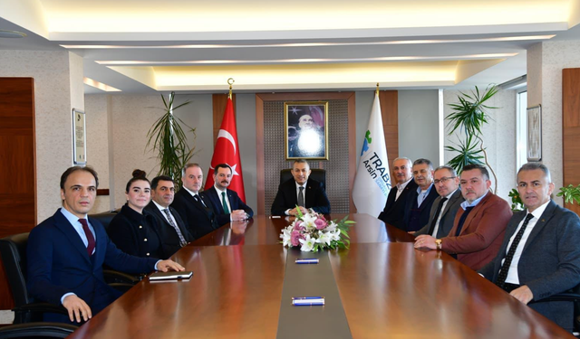 Trabzon Valisi Sayın Tahir Şahin Arsin OSB'yi ziyaret etti