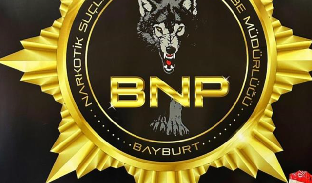 Bayburt'ta 1 kilo 218 gram esrar ele geçirildi