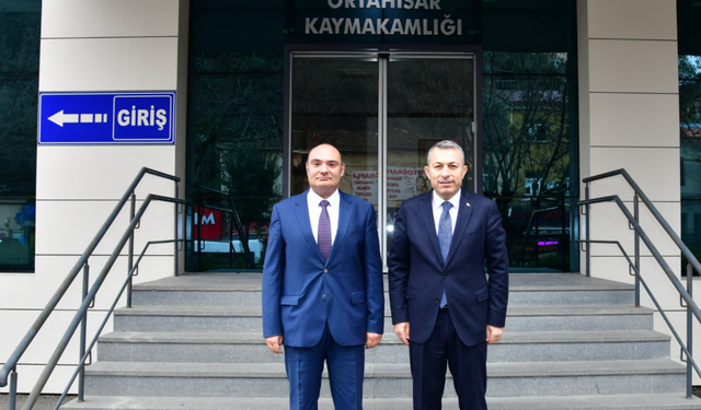 Vali Şahin’den Ortahisar Kaymakamlığı’na iade-i ziyaret