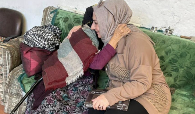 Demirözü’nde şehit ve gazi aileleri ile yaşlılar ziyaret edildi