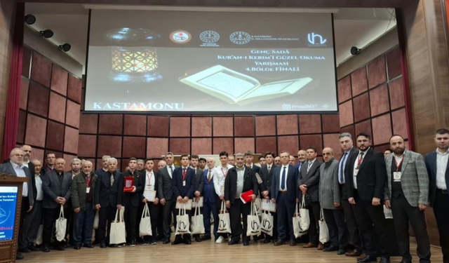 12 farklı ildeki öğrenciler Kur'an-ı Kerim'i en güzel okuyabilmek için yarıştı!