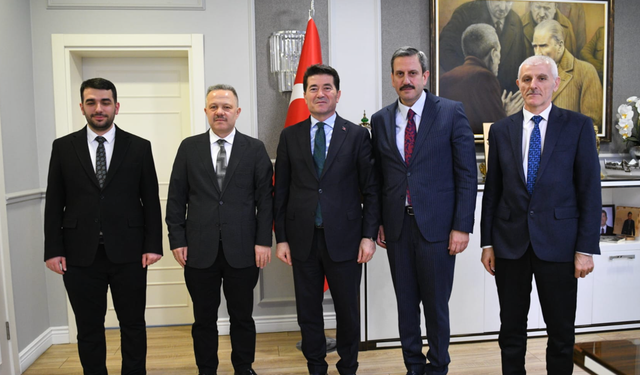 BBP Trabzon İl Başkanı Nihat Hekimoğlu’ndan Başkan Kaya’ya ziyaret