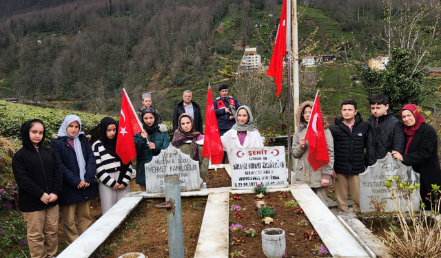 Hayrat Kaymakamlığı'ndan anlamlı proje: "Şehitler ölmez, ilçemde yaşar"