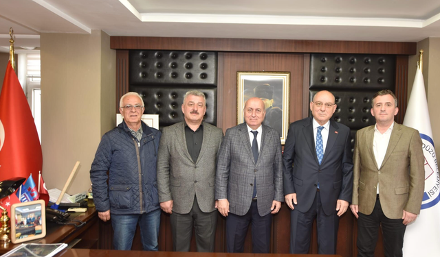 Başkan Kara'dan Erdem'e ziyaret