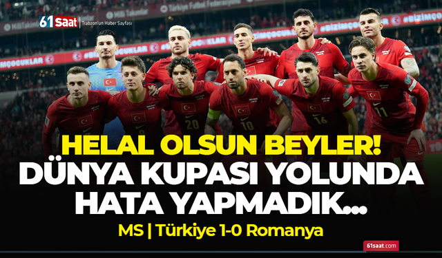 Türkiye A Milli Takım Dünya Kupası yolunda hata yapmadı!