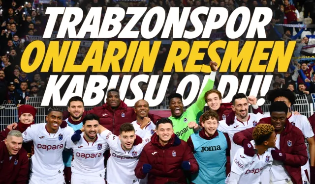 Trabzonspor, onların resmen kabusu oldu... Geçit yok!