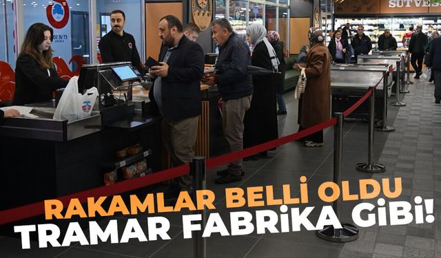 TRAMAR fabrika gibi çalıştı! İşte rakamlar